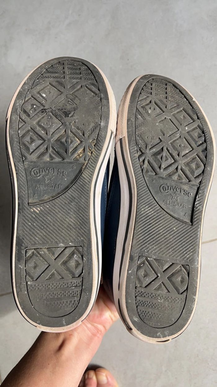 Converse Baskets Ctas High Street En Bleu - photo numéro 5