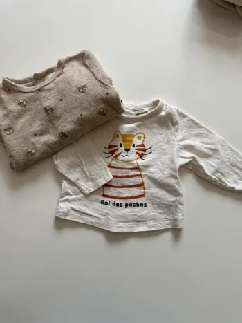 Lot bébé pyjama et t shirt
