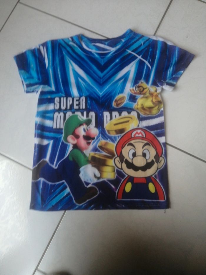 Tee shirt manche courte Mario 8A