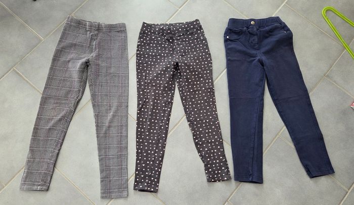 Lot de 3 jeggings 8 ans - photo numéro 2