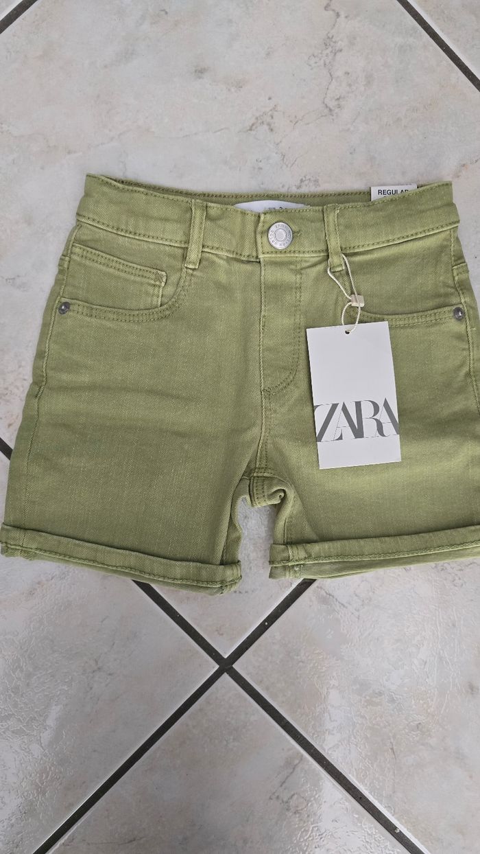 Neufs (non portés) ensemble debardeur et short en jeans 3 ans garçon - photo numéro 3