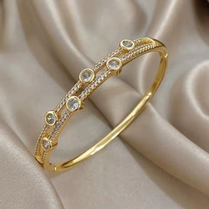 Magnifique Bracelet plaqué or 18 carats - photo numéro 2