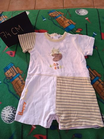 Combi-short garçon 74CM