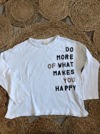 T-shirt manches longues Zara