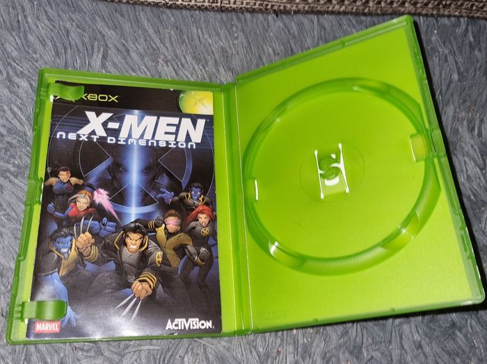 Boîte de jeu vide avec livret X-men Next Dimension Xbox - photo numéro 3