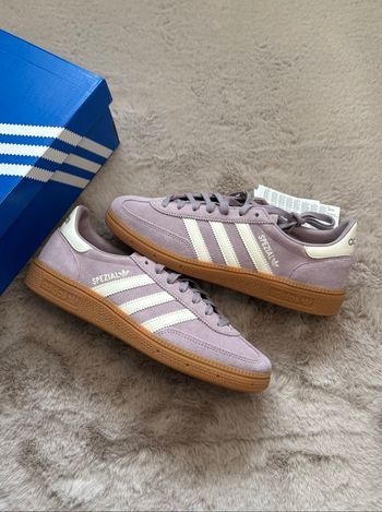 Adidas Handball Spezial Preloved Fig Violette Cream White Gum taille 36