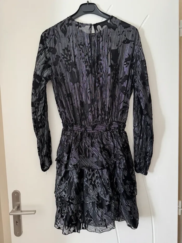 Robe noir et argenté Zara - photo numéro 5