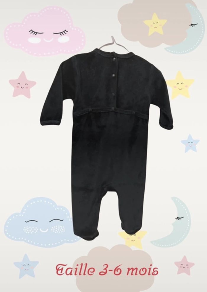 Pyjama rock and roll garçon 3-6 mois - photo numéro 2