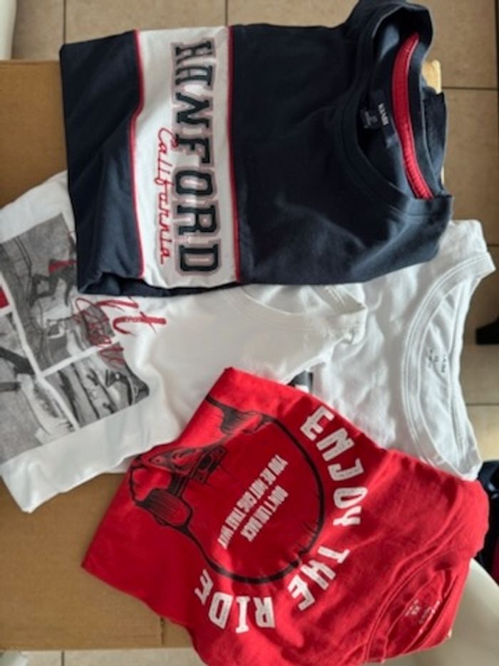 Lot de 4 tee shirts manches courtes - photo numéro 2