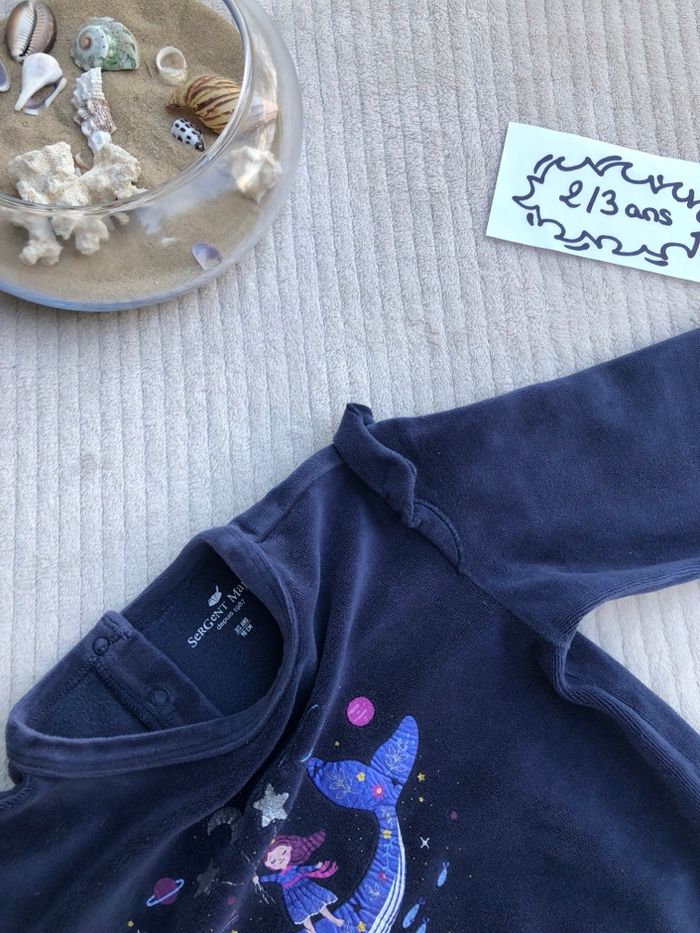 Pyjama en velours - 2 pièces - 2/3 ans (98 cm) - Sergent Major - photo numéro 4