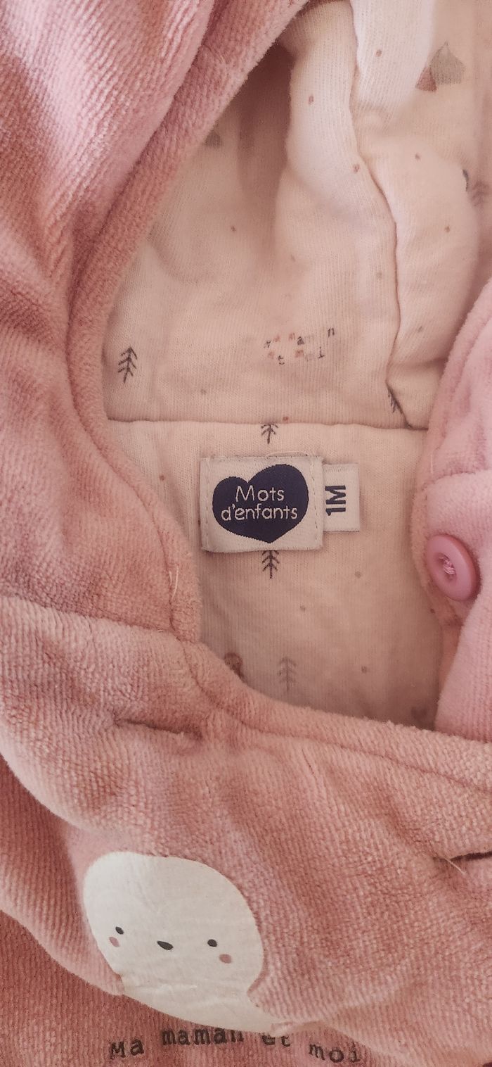 Manteau bébé fille 1 mois - photo numéro 3