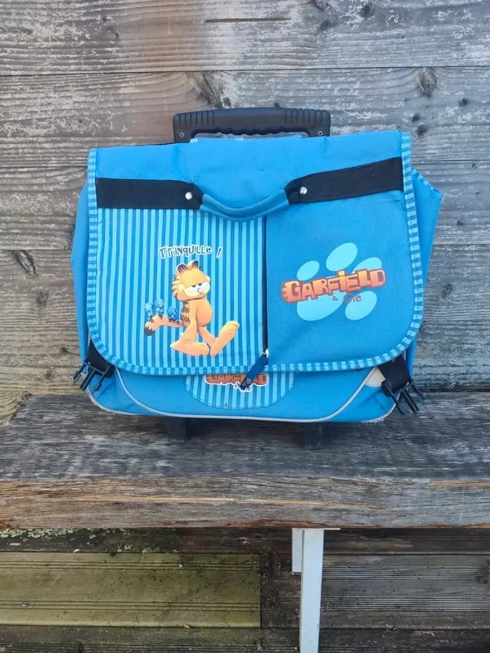 Cartable à roulettes Garfield