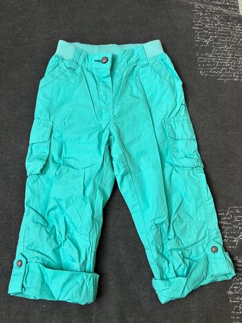 Pantacourt turquoise