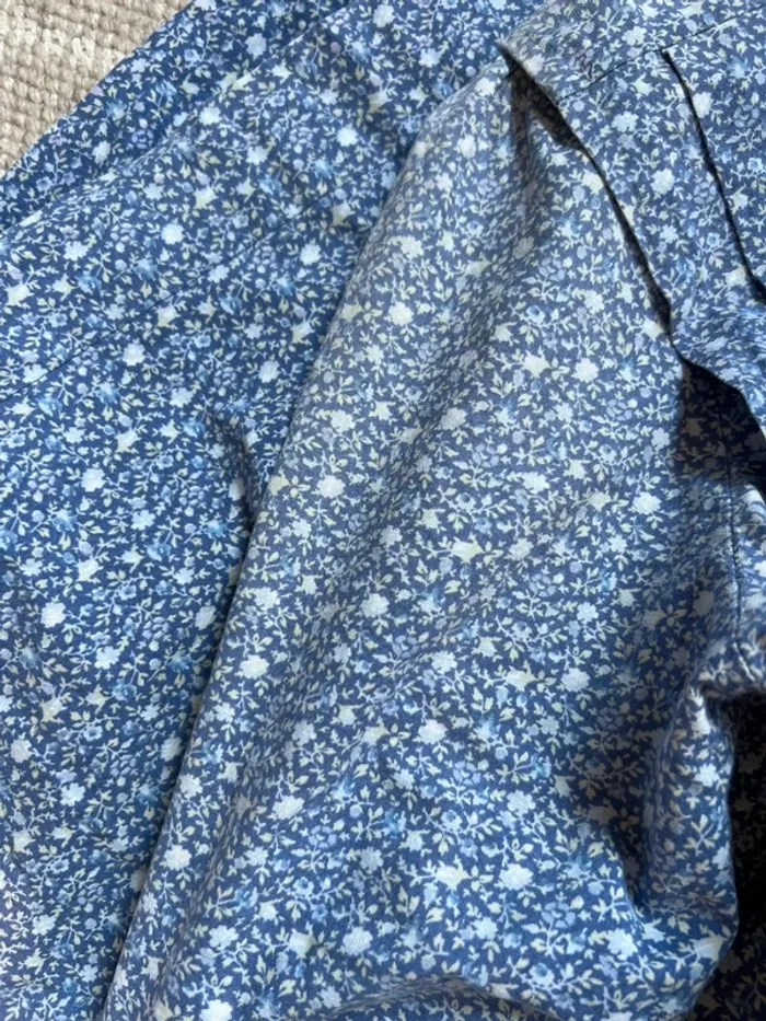 Authentic vintage Laura Ashley Cottagecore dress made in Wales Folk Prairie - Taille S - photo numéro 16