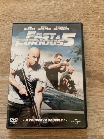 DVD fast and furious 5