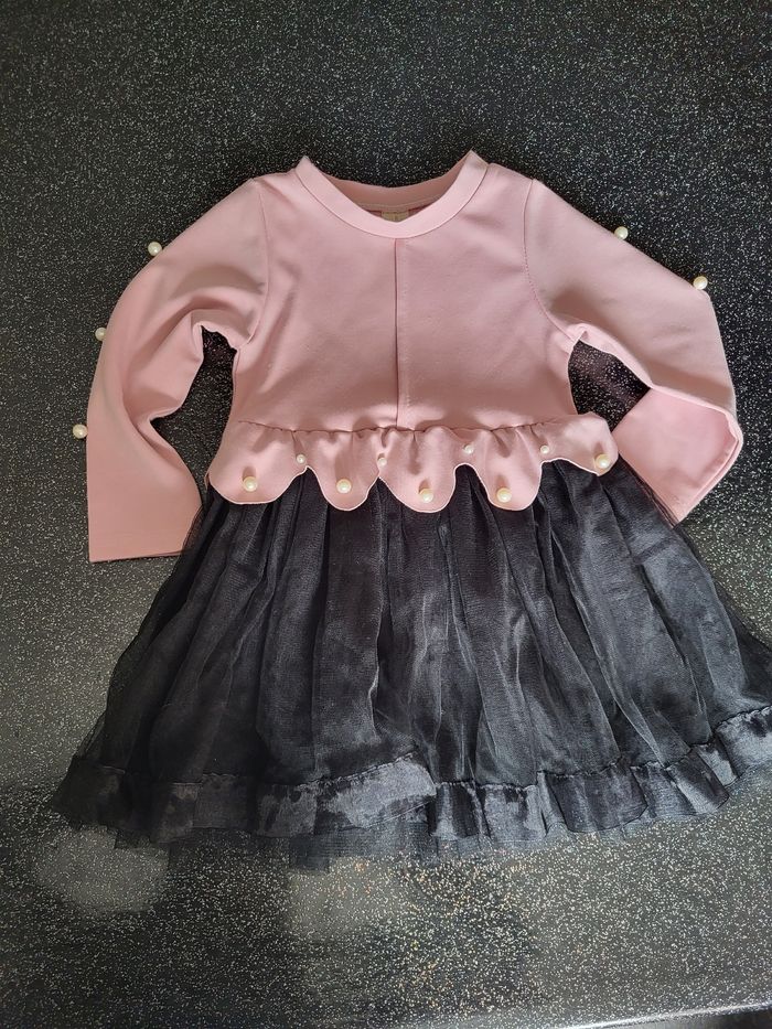 Robe tulle et perle
