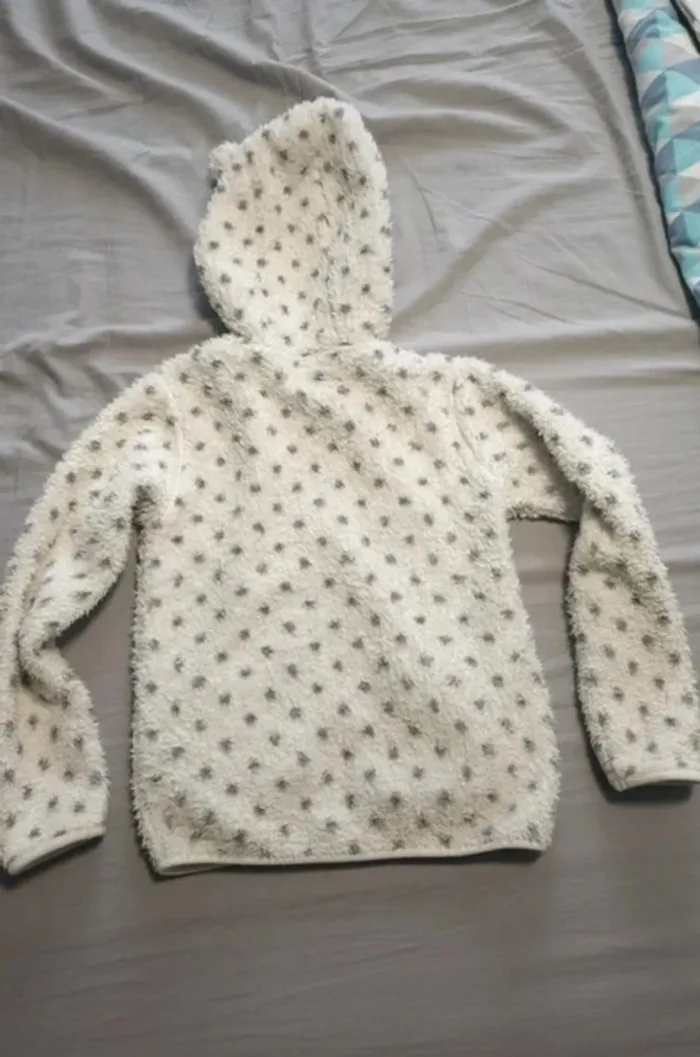 Veste zippée à capuche piloupilou 10 ans kiabi - photo numéro 2