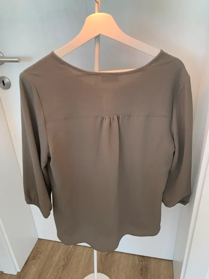 Shirt Top Bluse Tunika elegant langarm Gr. 38 - photo numéro 3