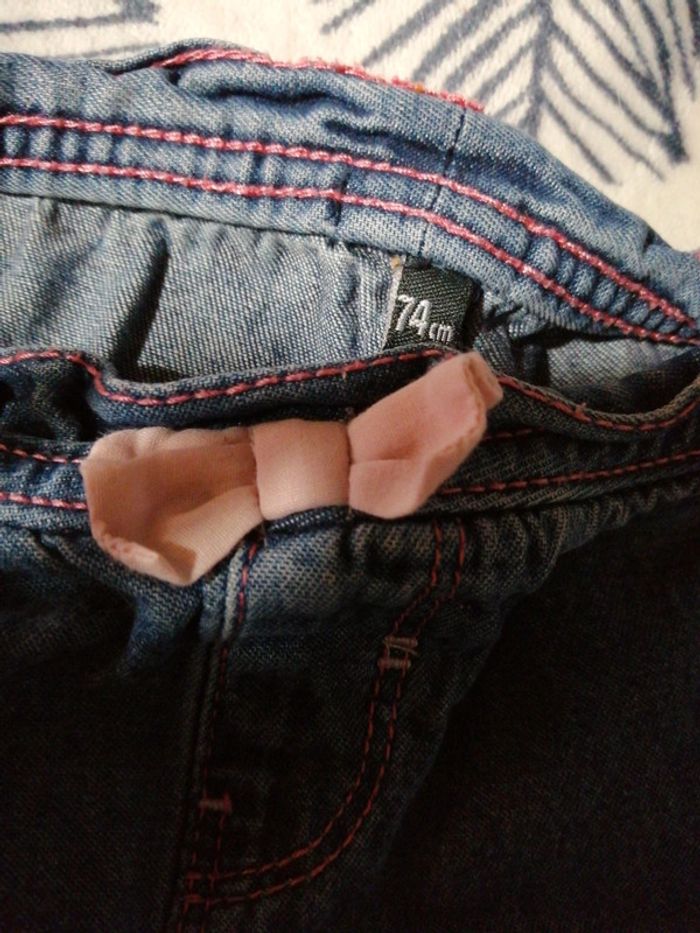 Jean coutures roses - photo numéro 2