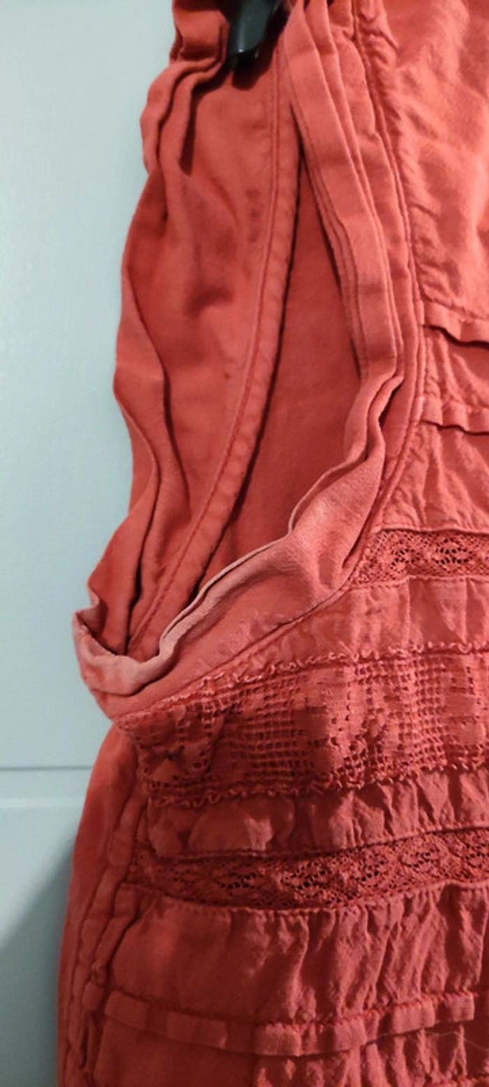 Blouse coton Levi's rouge brique - photo numéro 7