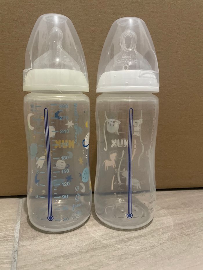 2 biberons nuk - photo numéro 2