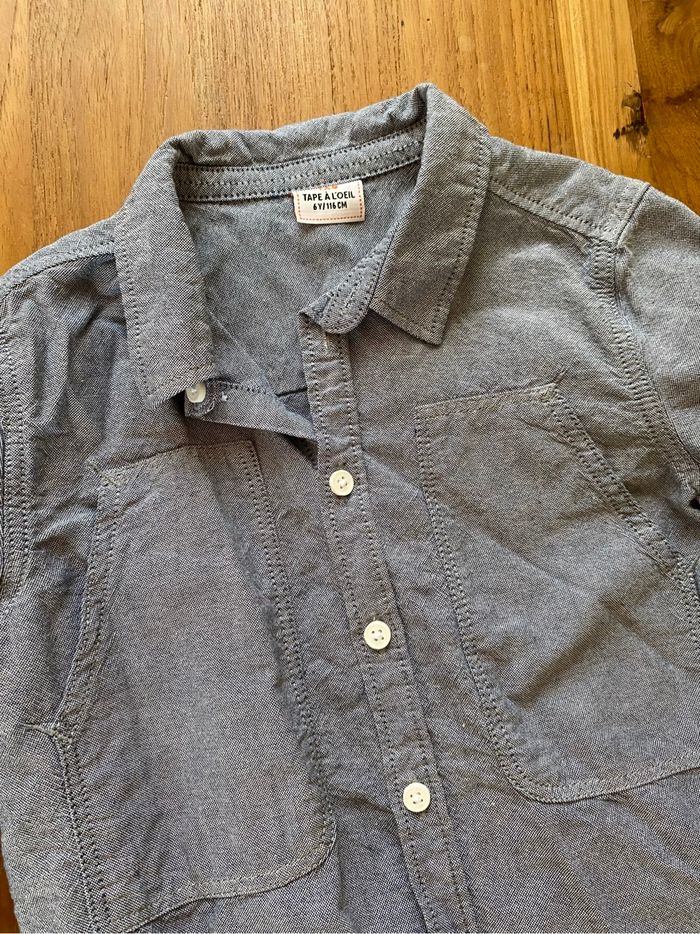 Chemise effet jean/denim - photo numéro 2