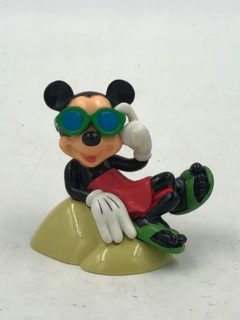 Figurine Disney Mickey à la plage