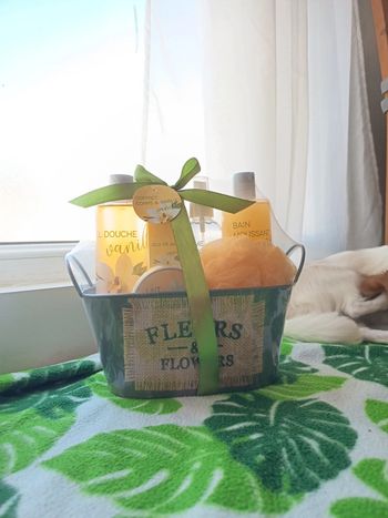 Coffret corps et bains vanille