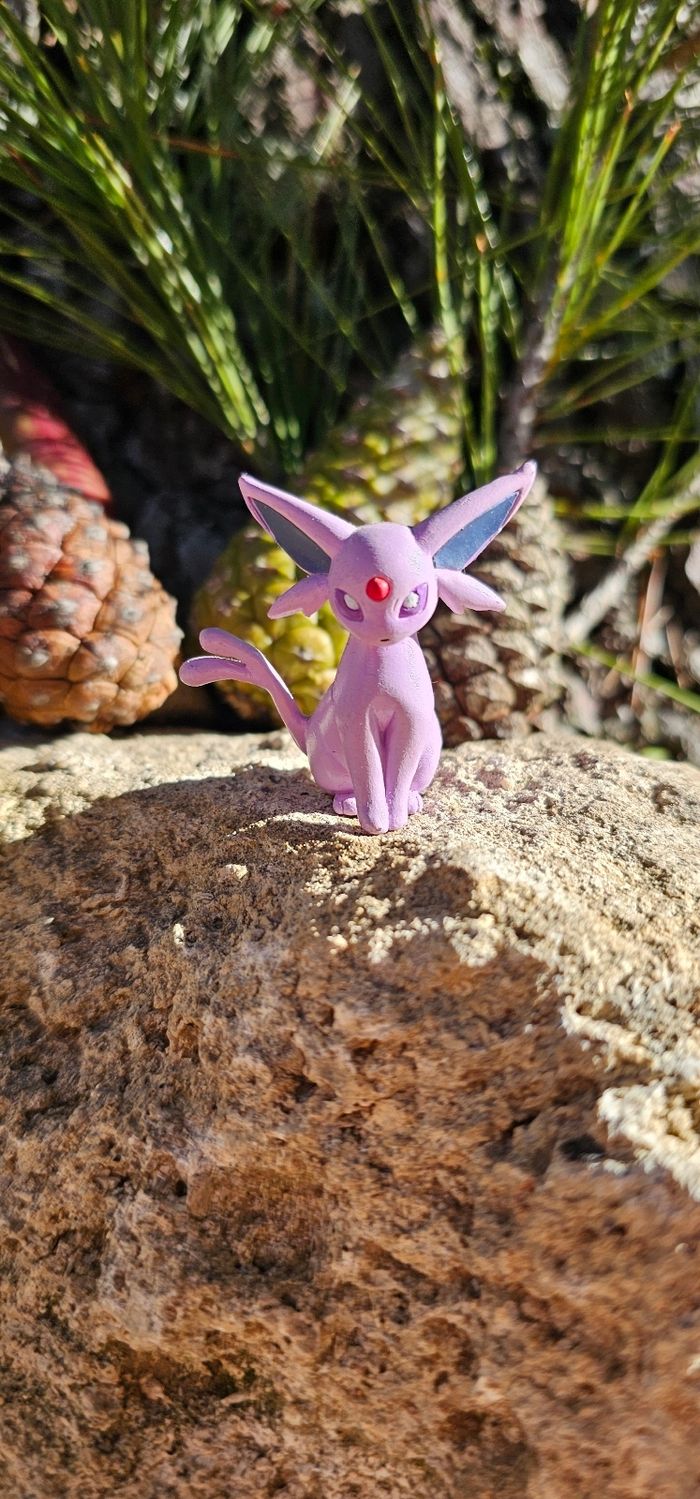 Super figurine Pokemon Nintendo tomy Évolution de Évoli mentali - photo numéro 2