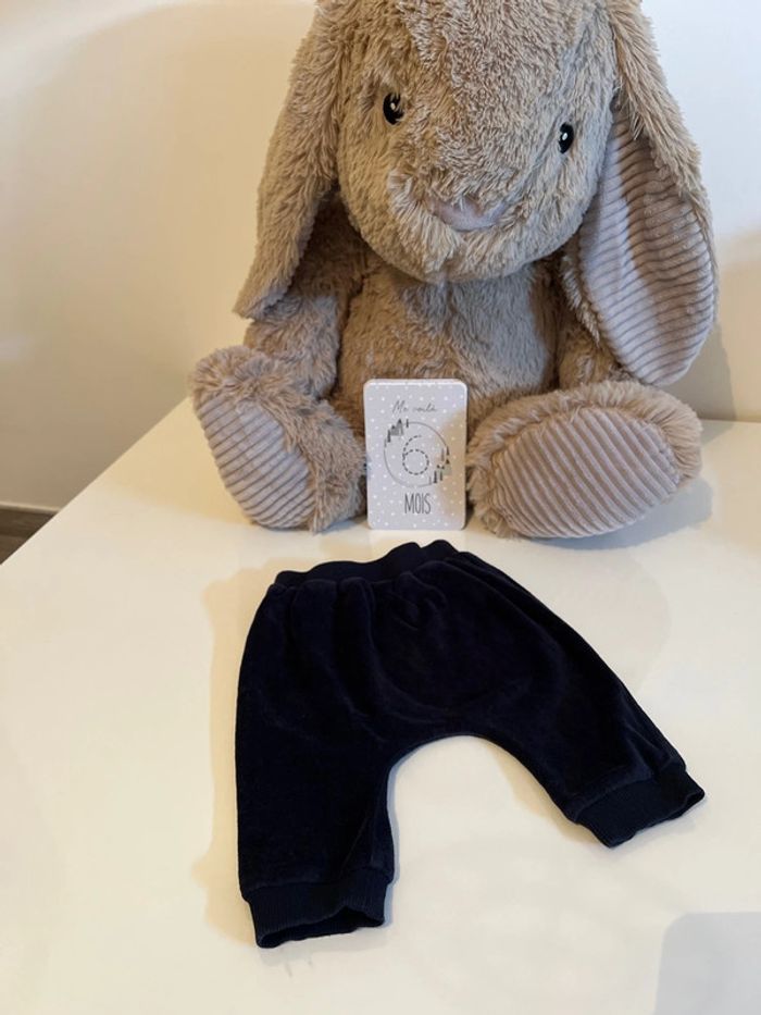 Jogging léger 6 mois bleu marine