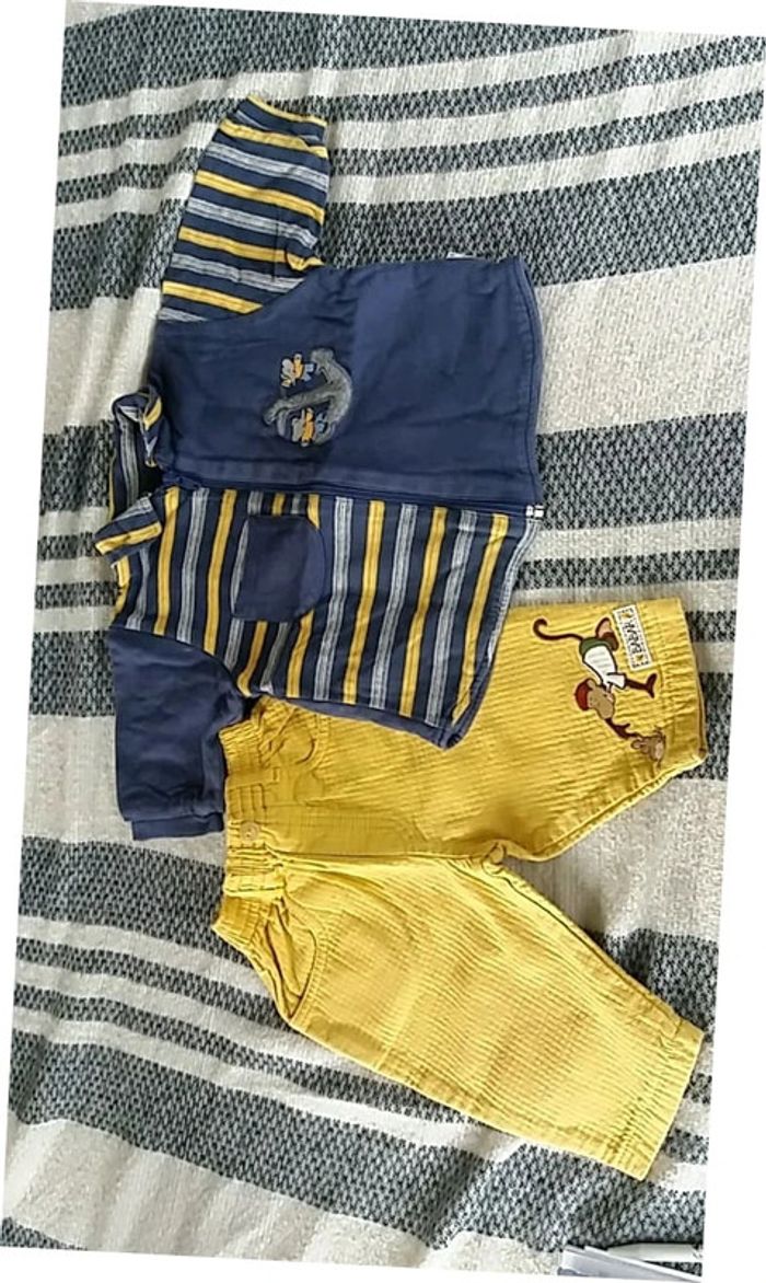 Ensemble BABAR 6 mois garçon