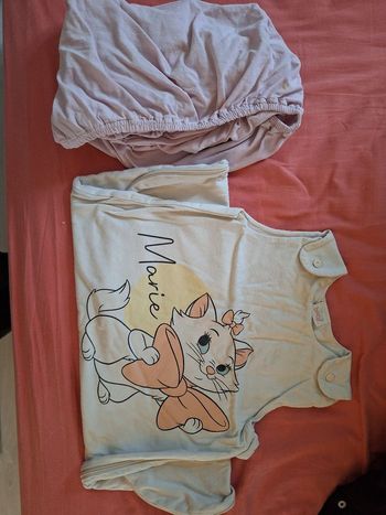 Turbulette disney + drap housse