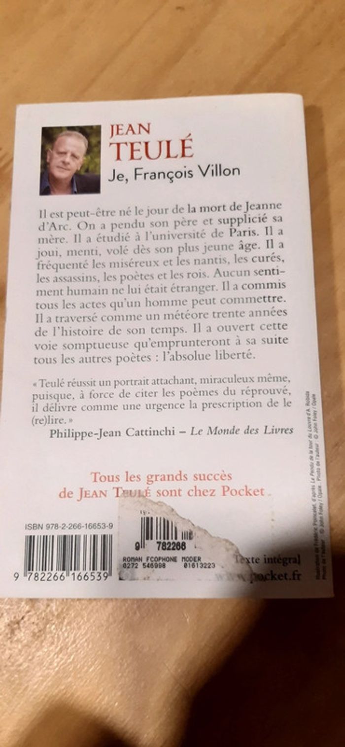 Roman Je, François Villon - photo numéro 5
