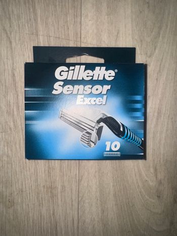 Gillette sensor Excel 10 lames neuf