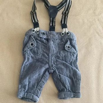 👖 Pantalon bébé avec bretelles Kiabi éco-conception 👖
