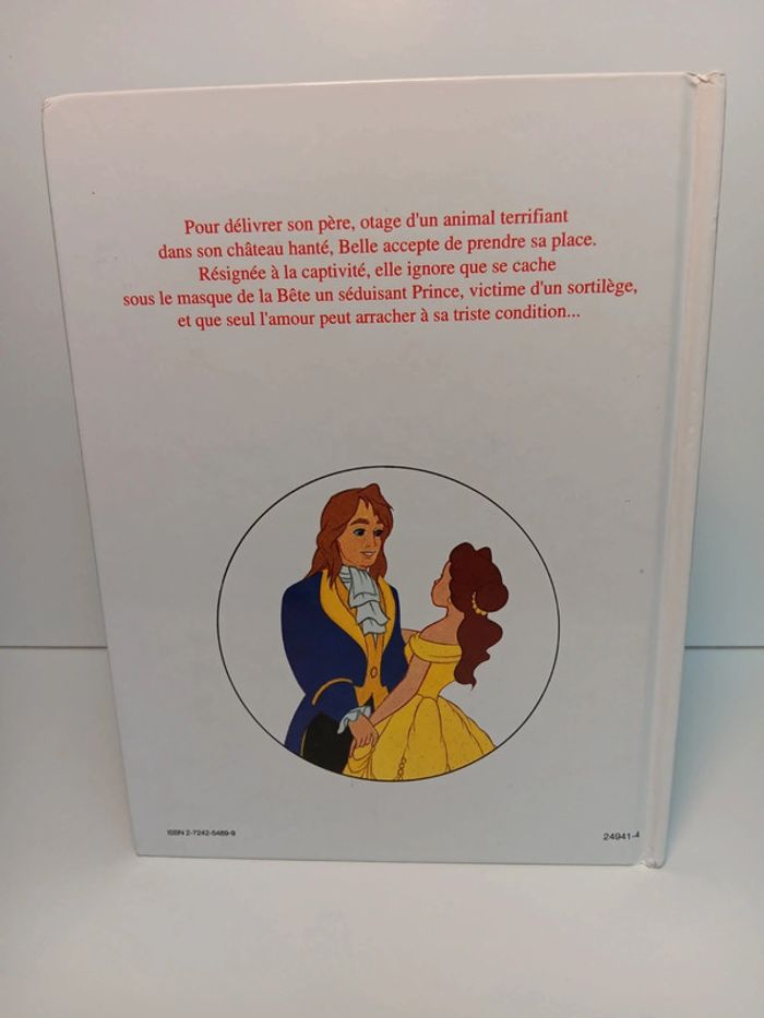 Livre Walt Disney vintage La belle et la bête 96 pages - photo numéro 3