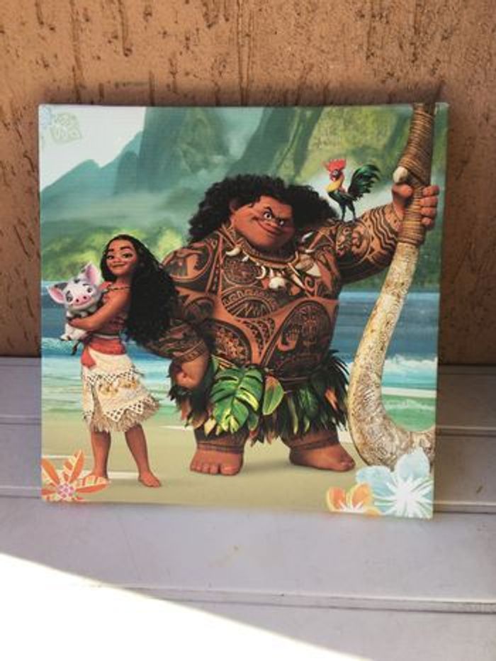 Cadre sur toile Vaiana de W.Disney neuf