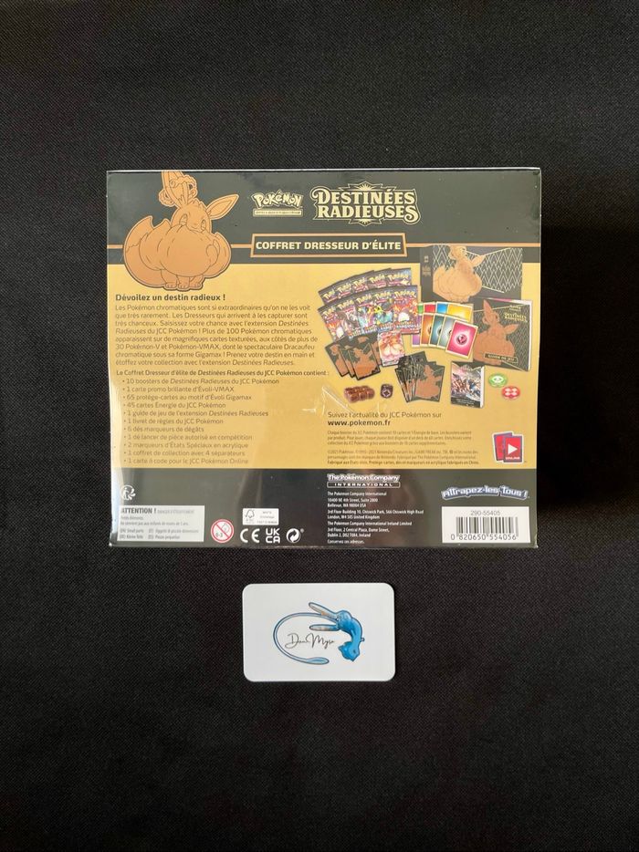 Pokémon ETB Destinées Radieuses EB 4.5 : 219€ - photo numéro 2