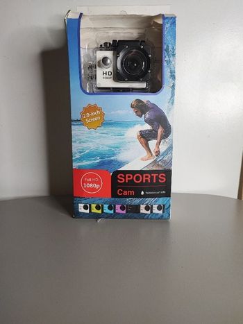 26 - Caméra Sport HD 1080p – Neuve dans sa boîte 🌊