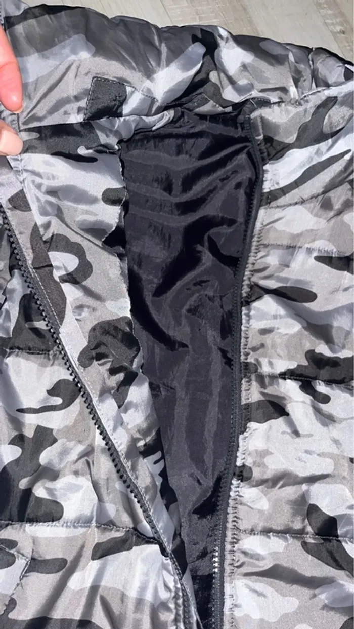 Veste militaire grise sans manche garçon - photo numéro 4