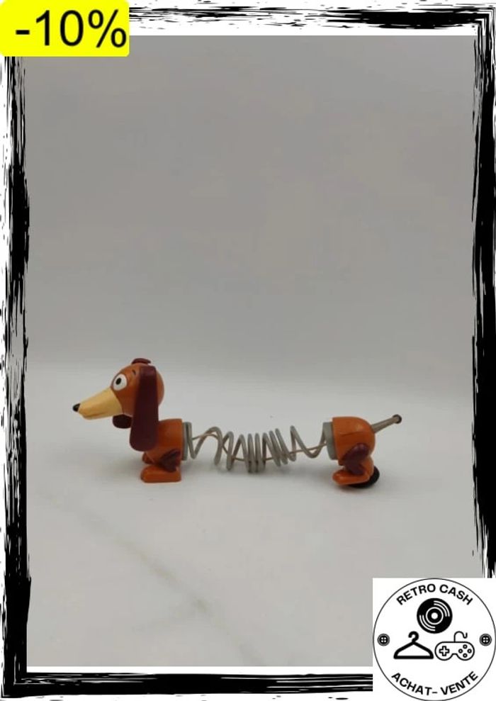 Pupazzo Toy Story Zigzag Slinky Dog Chien MC Donald 2000 Disney cane toystory - photo numéro 4