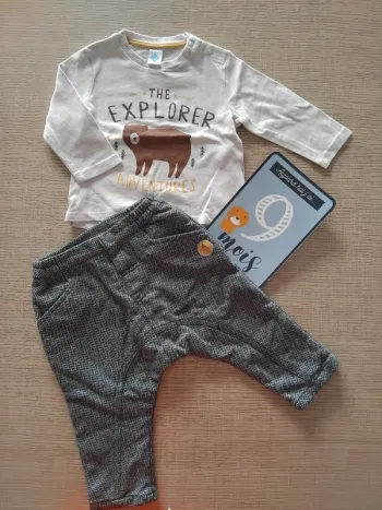 Ensemble 9 mois / 71-74 cm