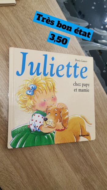 Juliette chez papy et mamie