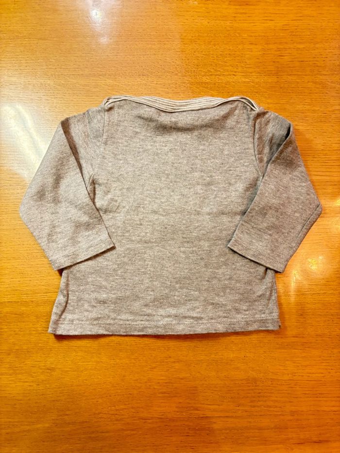 Tee shirt manches longues lapins - photo numéro 2