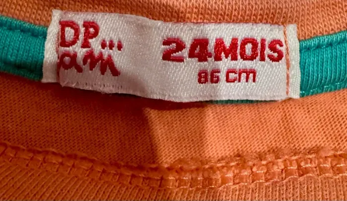 T-shirt 24 mois garçon Du pareil au même - photo numéro 3