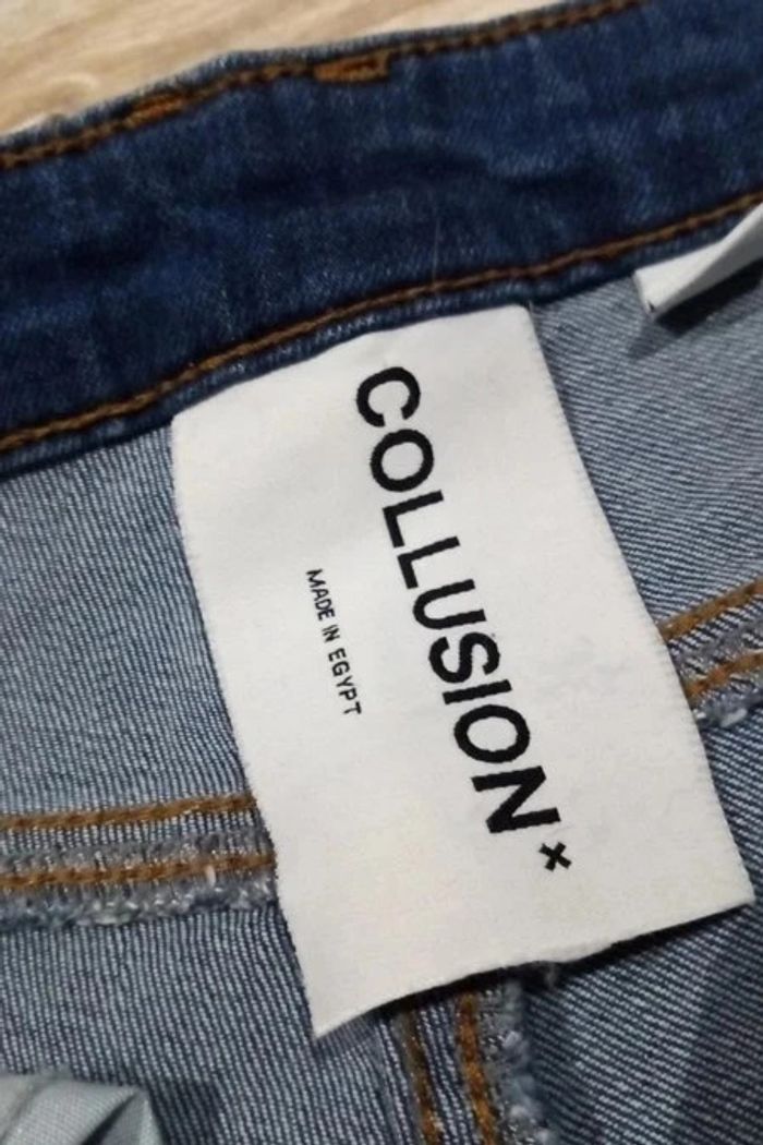 jeans slim mom collusion x011 taille 30/32 - photo numéro 9