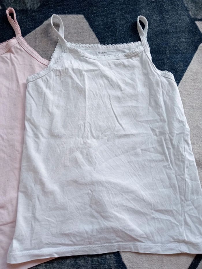 Lot de deux maillots de corps fille - photo numéro 3