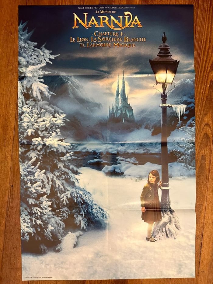 Album Panini complet + poster Le Monde de Narnia Chapitre 1 Lion sorcière blanche armoire magique - photo numéro 3