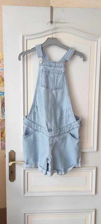 💐Tee-Salopette courte de grossesse - Kiabi - taille 38 - Très bon état 💐