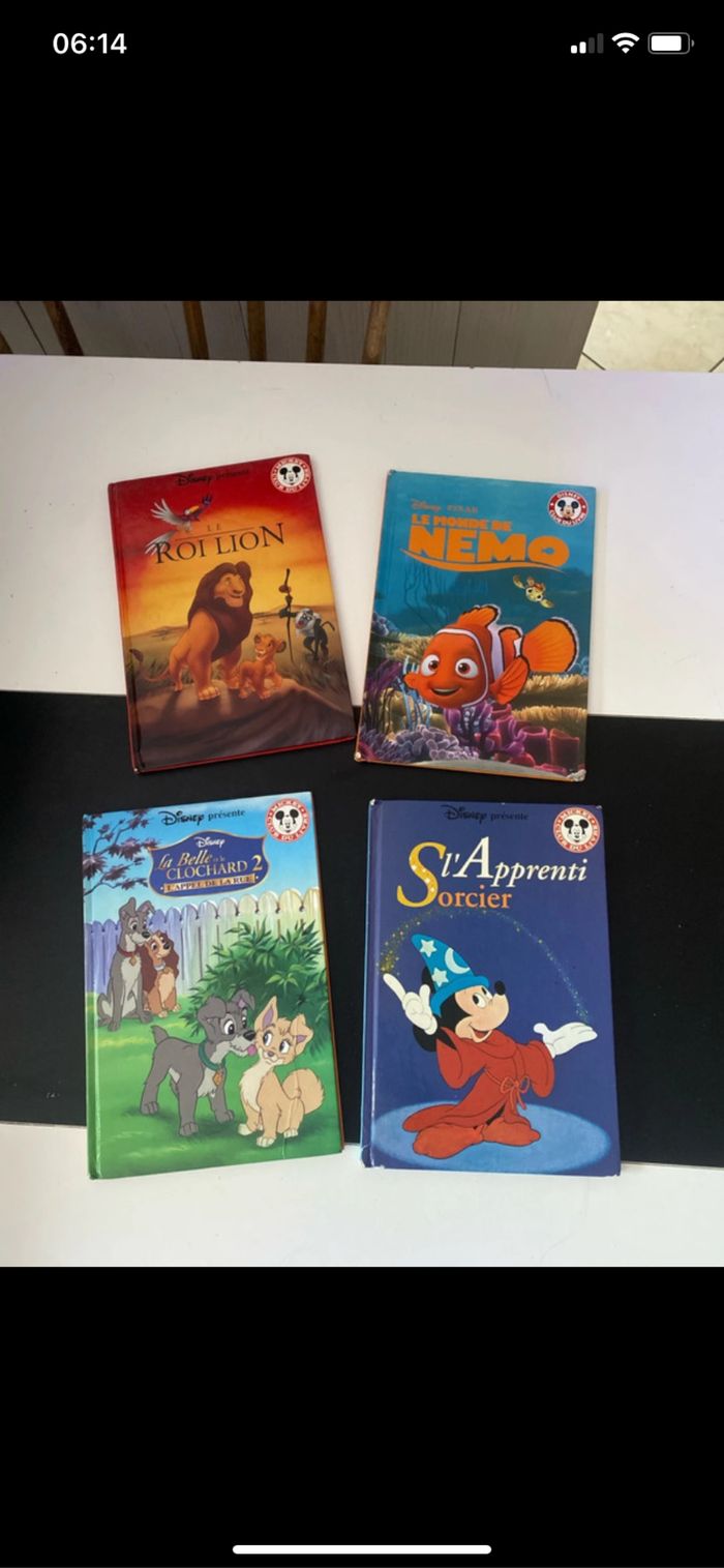 Lot de livre Mickey